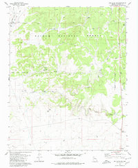 Red Butte SW 1980 topographic map thumbnail