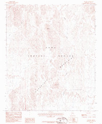 Red Hill 1986 topographic map thumbnail