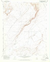 Red Point Mesa 1968 topographic map thumbnail