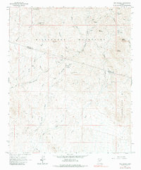 Red Picacho 1964 topographic map thumbnail