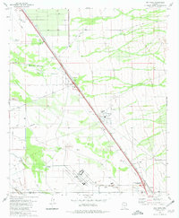 Red Rock 1980 topographic map thumbnail