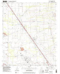 Red Rock 1996 topographic map thumbnail