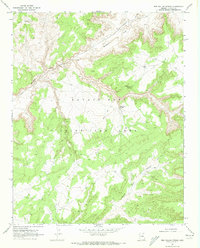 Red Willow Spring 1970 topographic map thumbnail