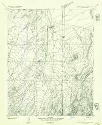 Redrock Valley SE topographic map thumbnail