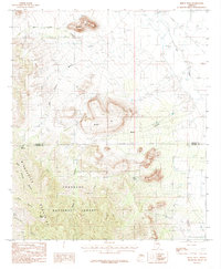Reiley Peak 1985 topographic map thumbnail