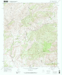 Reno Pass 1964 topographic map thumbnail