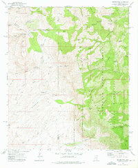 Rhodes Peak 1972 topographic map thumbnail