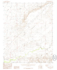 Rincon Ranch 1986 topographic map thumbnail