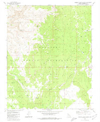 Robbers Roost Canyon 1980 topographic map preview
