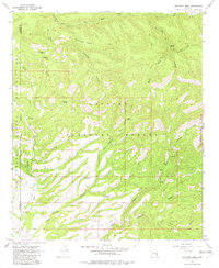 Robinson Mesa 1967 topographic map thumbnail