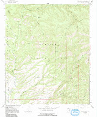 Robinson Mesa 1967 topographic map thumbnail