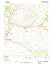 Rocky Ridge NW 1967 topographic map thumbnail