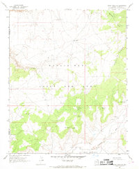 Rocky Ridge SW 1967 topographic map thumbnail
