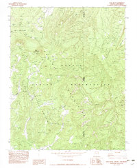 Roof Butte 1982 topographic map thumbnail