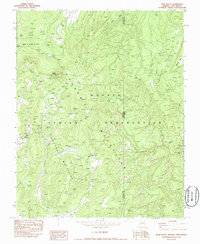 Roof Butte 1982 topographic map thumbnail