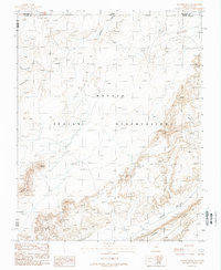 Rooster Rock 1988 topographic map thumbnail
