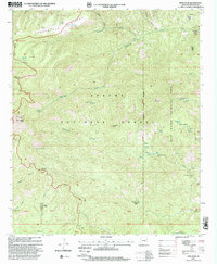 Rose Peak 1997 topographic map thumbnail