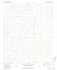 Rosebud Tank 1981 topographic map thumbnail