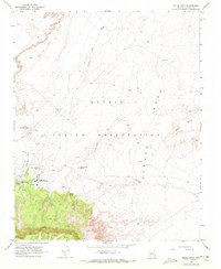 Rough Rock 1968 topographic map thumbnail