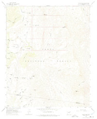 Rover Peak 1967 topographic map thumbnail