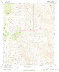 Rover Peak 1967 topographic map thumbnail