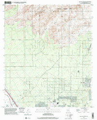 Ruelas Canyon 1996 topographic map thumbnail