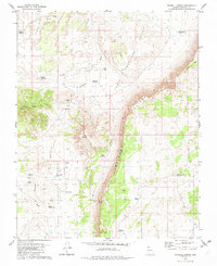 Russell Spring 1979 topographic map thumbnail