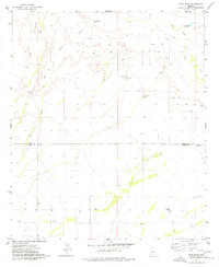 Ryan Draw 1974 topographic map thumbnail