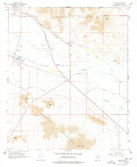 Sacaton 1966 topographic map thumbnail
