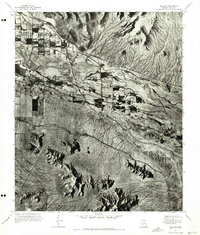 Sacaton 1971 topographic map thumbnail