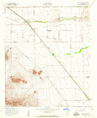 Sacaton NE 1956 topographic map thumbnail