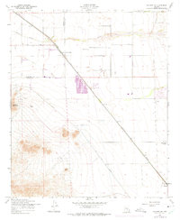 Sacaton NE 1956 topographic map thumbnail
