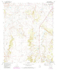 Salado 1971 topographic map thumbnail