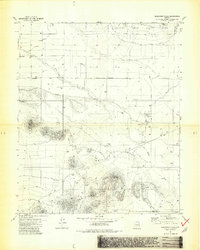 Samaniego Hills 1981 topographic map thumbnail
