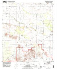 Samaniego Hills 1996 topographic map thumbnail