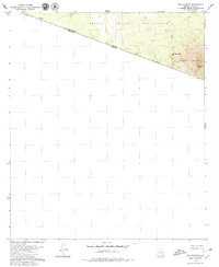 San Agustin 1979 topographic map thumbnail