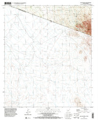 San Agustin 1996 topographic map thumbnail