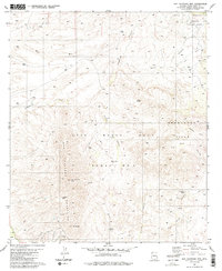 San Cayetano Mts. topographic map thumbnail
