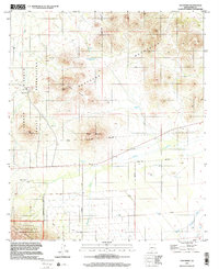 San Pedro 1996 topographic map thumbnail