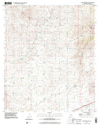 San Pedro Ranch 1996 topographic map thumbnail