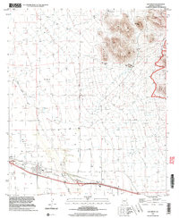 San Simon 1998 topographic map thumbnail