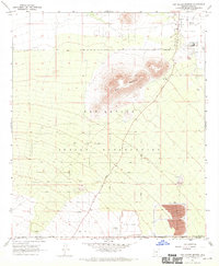 San Xavier Mission 1968 topographic map thumbnail