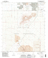 San Xavier Mission 1992 topographic map thumbnail