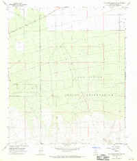 San Xavier Mission SW 1968 topographic map thumbnail