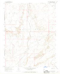 Sand Springs 1967 topographic map thumbnail