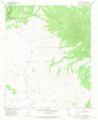 Sawbuck Mtn. topographic map thumbnail