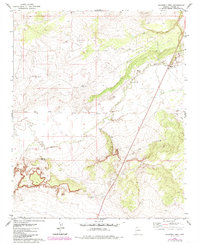 Schnebly Well 1978 topographic map preview