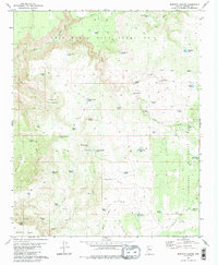 Scratch Canyon 1980 topographic map thumbnail