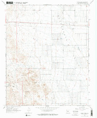 Secret Pass 1967 topographic map thumbnail