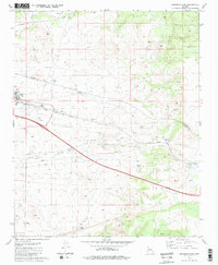 Seligman East 1981 topographic map thumbnail